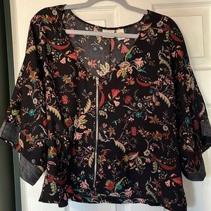 Day trip - Crop Floral Jacket - Size M